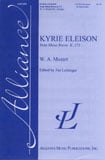 Kyrie Eleison SATB choral sheet music cover